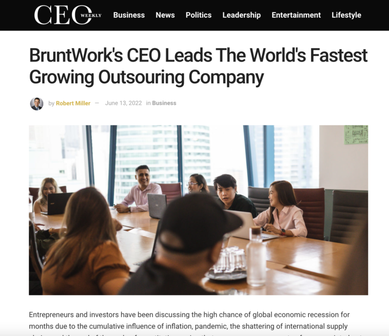 BruntWork CEO on CEO Weekly