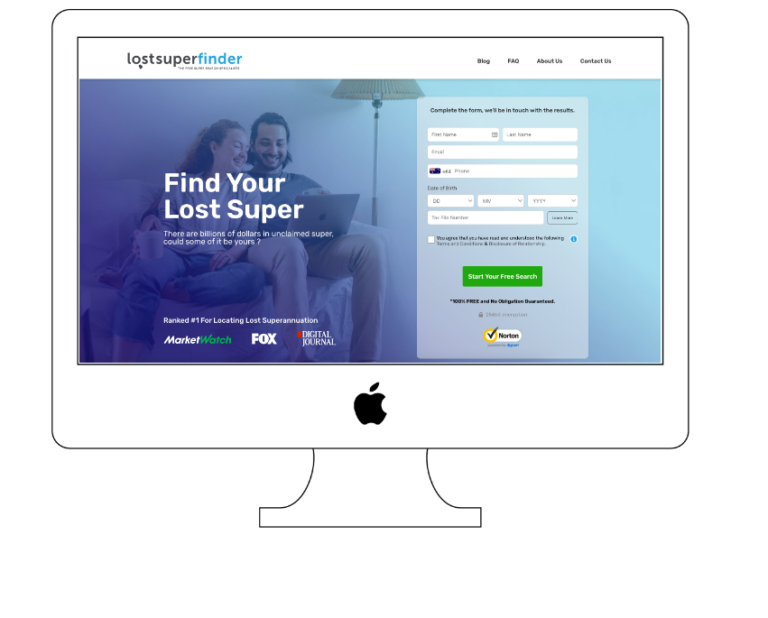 Lost Super Finder Homepage
