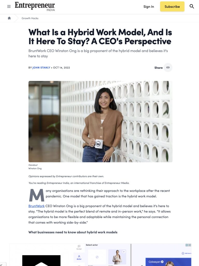 Entrepreneur Article 2