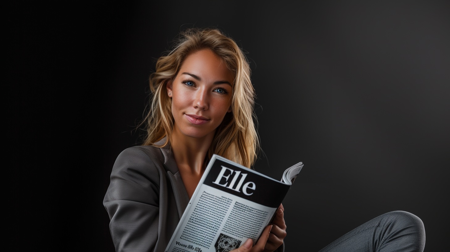 Get in Elle Magazine with Baden Bower
