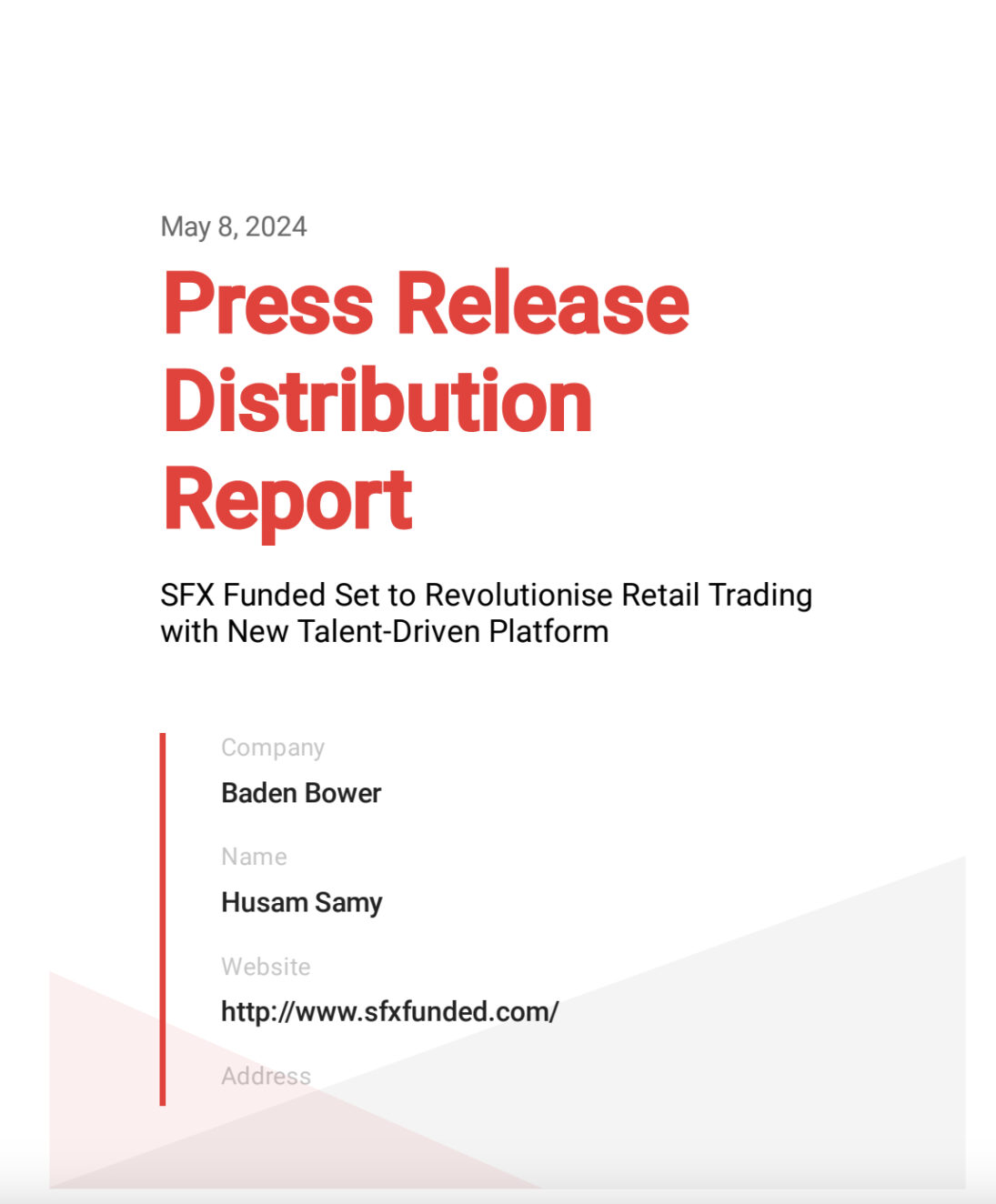 Get on 500 News Sites With Baden Bower